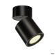 SUPROS CL, Indoor LED Deckenaufbauleuchte, rund, schwarz, 4000K, 60° Reflektor, CRI90, 3520lm (1003285)