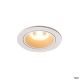 NUMINOS® DL S, Indoor LED Deckeneinbauleuchte weiß/weiß 3000K 20° inkl. Blattfedern  (1003806)