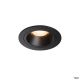 NUMINOS® DL M, Indoor LED Deckeneinbauleuchte schwarz/schwarz 2700K 20° inkl. Blattfedern  (1003841)
