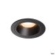 NUMINOS® DL L, Indoor LED Deckeneinbauleuchte schwarz/schwarz 2700K 20° (1003913)