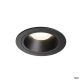 NUMINOS® DL L, Indoor LED Deckeneinbauleuchte schwarz/schwarz 4000K 20° (1003961)