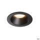 NUMINOS® DL XL, Indoor LED Deckeneinbauleuchte schwarz/schwarz 3000K 55° (1004015)