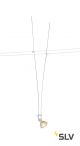 ASMARA, für TENSEO Niedervolt-Seilsystem, QR-C51, weiß, 1 Stück (139071)