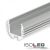 LED Rundprofil ROUND12 Aluminium eloxiert, 200cm (A112822)
