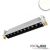 LED Einbauleuchte Raster Line weiß/schwarz, 20W, neutralweiß, schwenkbar (A113846)
