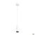 NUMINOS® PD PHASE S, Indoor LED Pendelleuchte weiß/schwarz 2700K 24° (1004150)