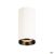 NUMINOS® CL DALI L, Indoor LED Deckenaufbauleuchte weiß/schwarz 2700K 36° (1004607)