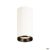 NUMINOS® CL DALI L, Indoor LED Deckenaufbauleuchte weiß/schwarz 3000K 24° (1004614)